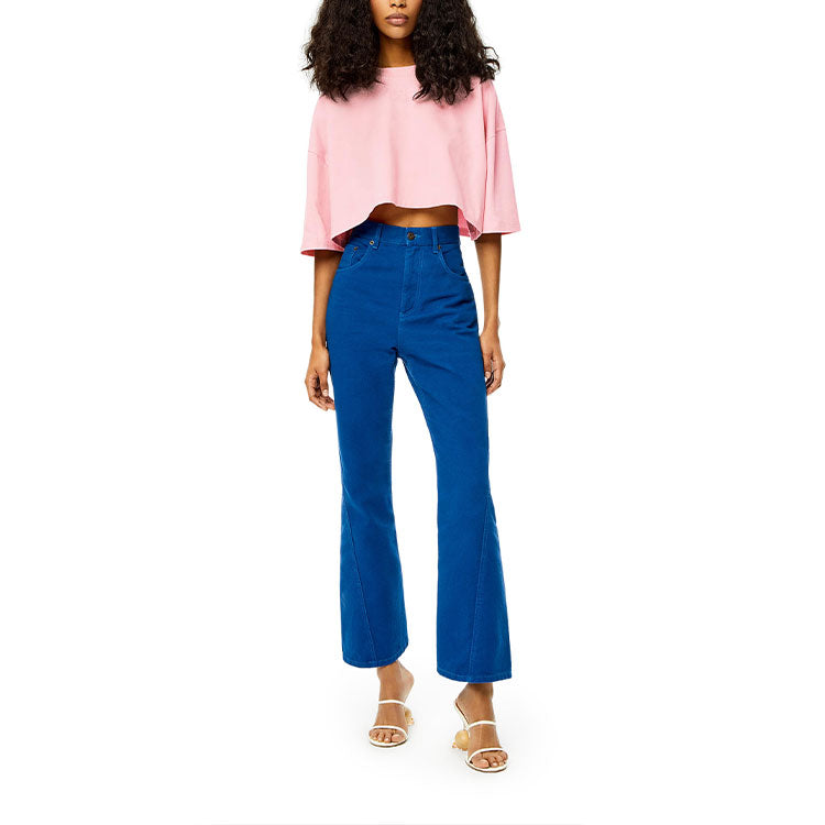 LOEWE SS22 Crop Tops Women's Pink