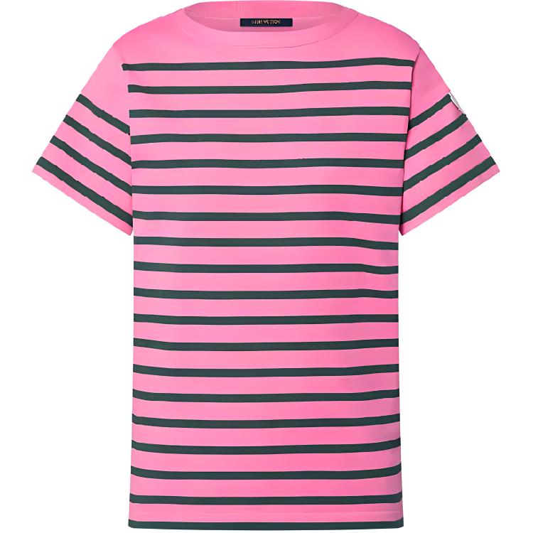 LOUIS VUITTON Striped Knit Top