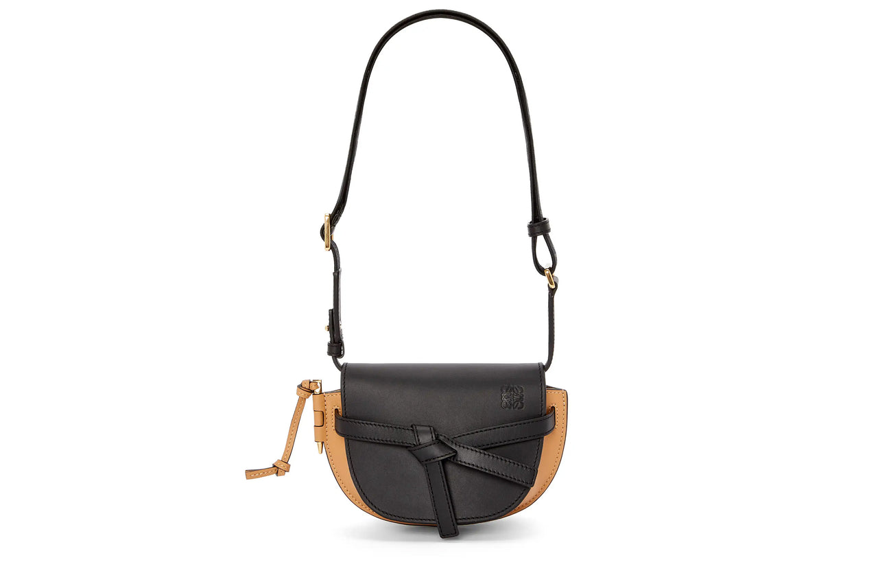 LOEWE Gate Soft Cow Leather Crossbody Bag, Shoulder Bag Women's