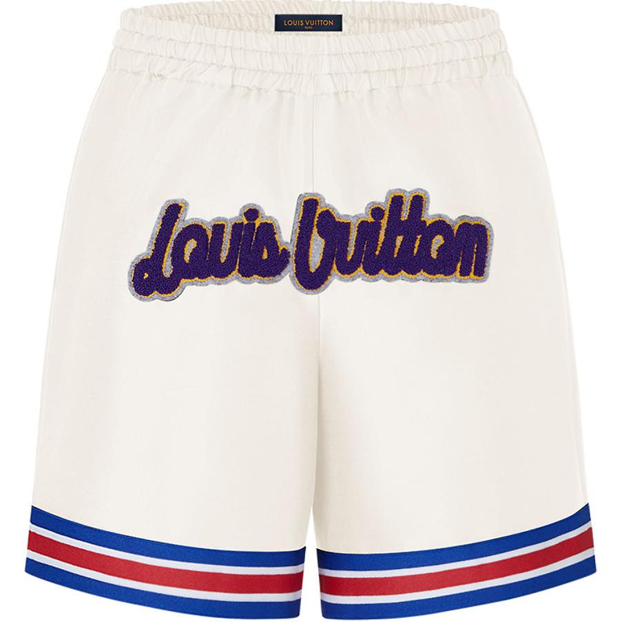 LOUIS VUITTON x NBA New Quarterly Products Of LV Basketball Shorts Men's White