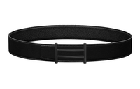 HERMES Leather Leather Belts Men's Black Width: 3.8cm