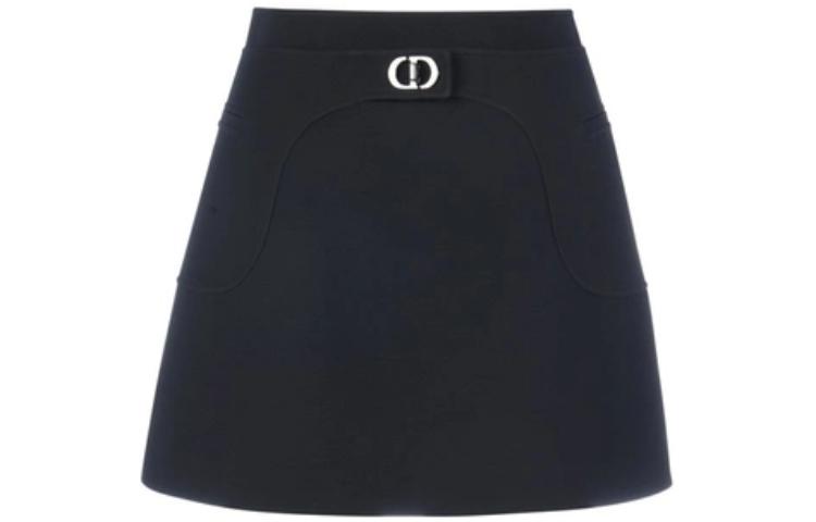 DIOR Casual Short Skirts Women's Black