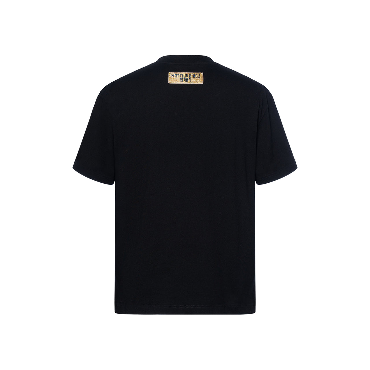 LOUIS VUITTON Bead Embroidered Cotton T shirt