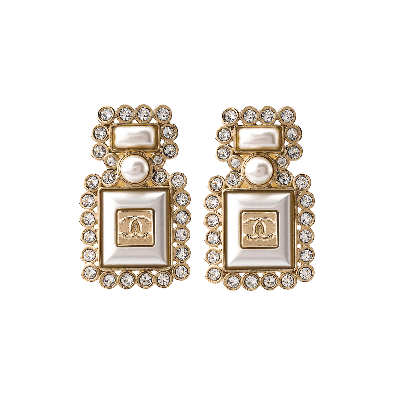 CHANEL 22c Early Spring Brooches Unisex Gold