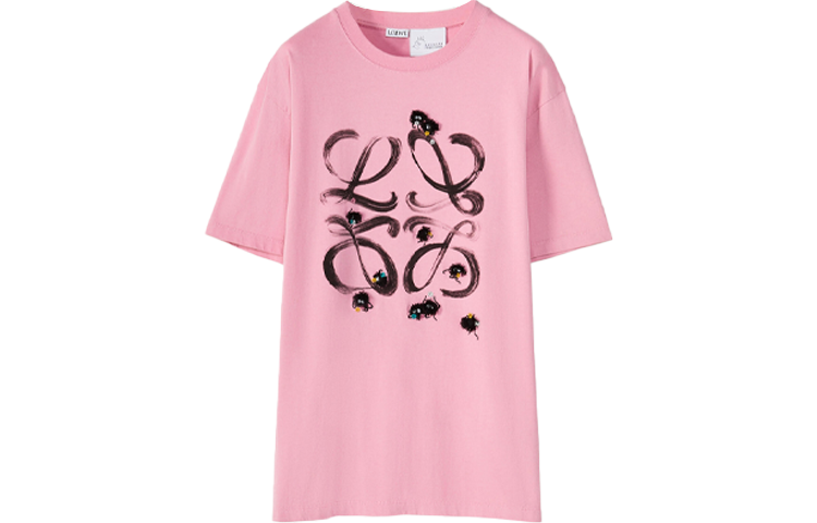 LOEWE Spirited Away SS22 T-Shirt Men's Pink