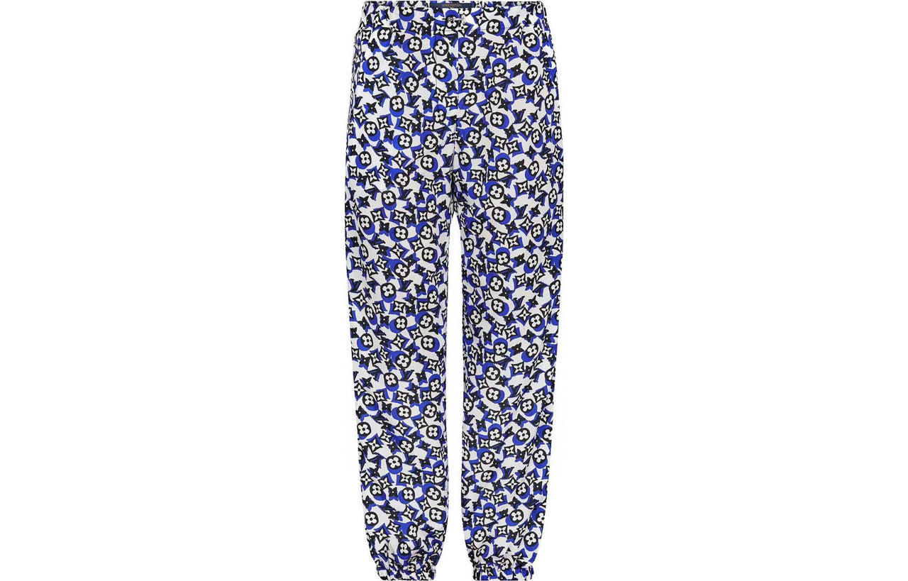 LOUIS VUITTON Casual Pants Women's Blue