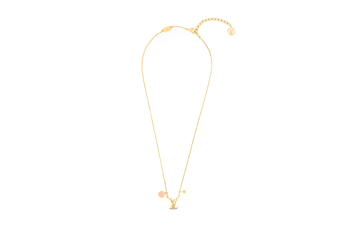LOUIS VUITTON Metal Necklaces Women's Gold