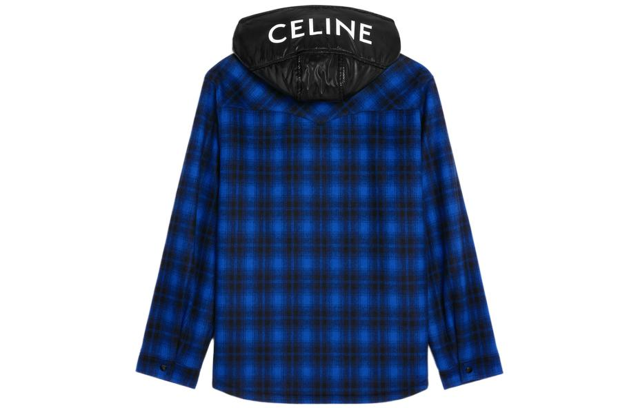 CELINE Shirts Men Blue