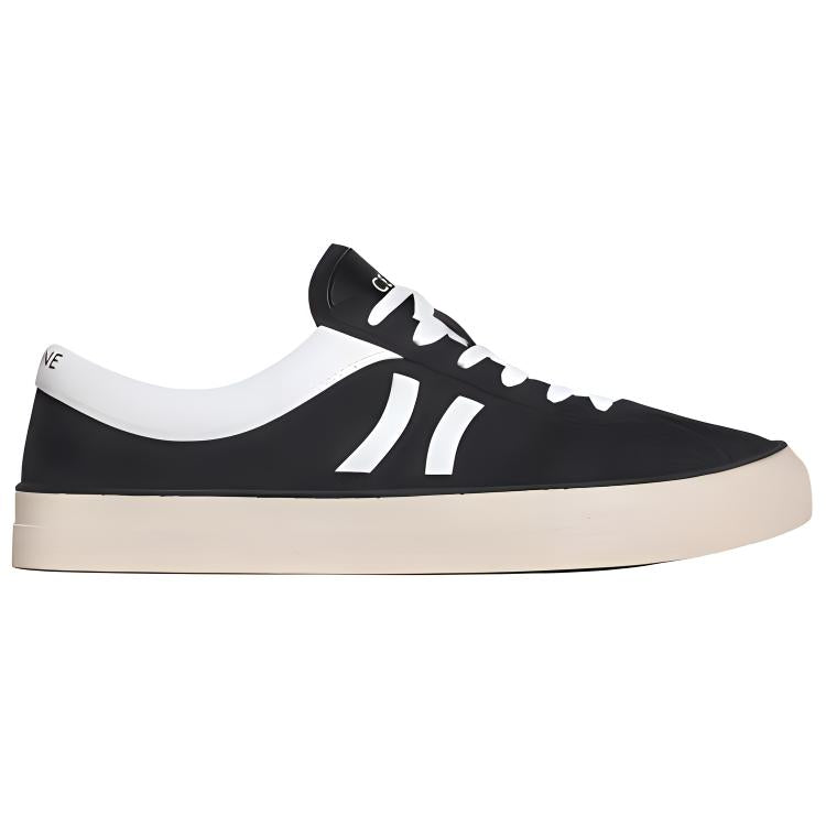CELINE SUNSET Low Top Skateboard Shoes Men's Black