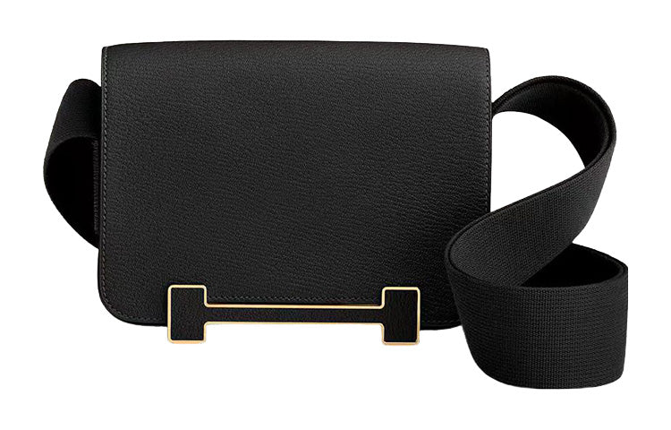 HERMES Geta Sheepskin Wooden Sandal Bag, Portable Crossbody Bag, Shoulder Bag Women's