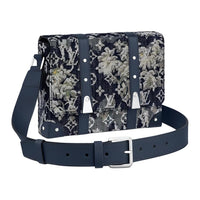 LOUIS VUITTON Monogram Tapestry Trunk Messenger