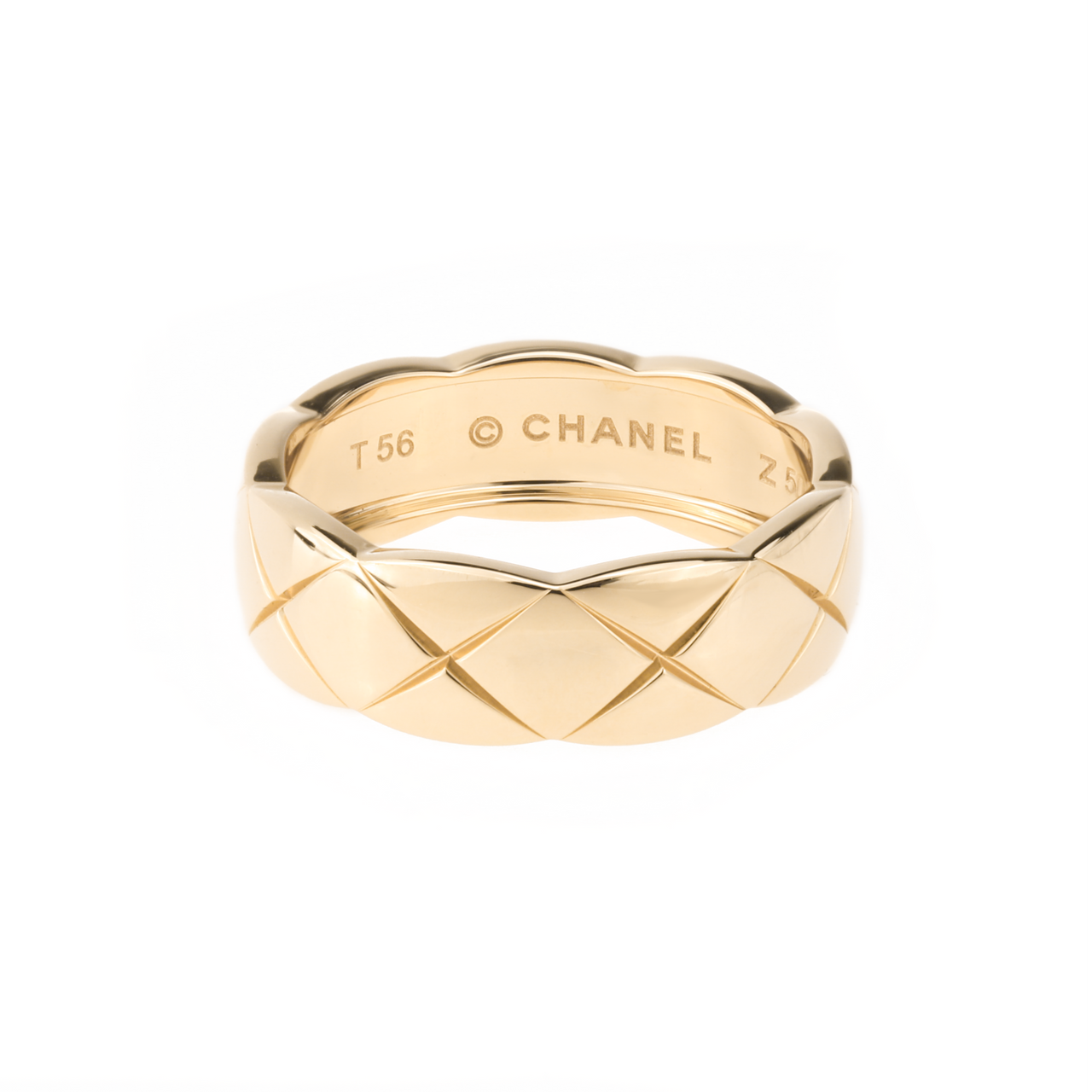 CHANEL CoCo Crush Yellow 18K Gold Rings Men's Gold