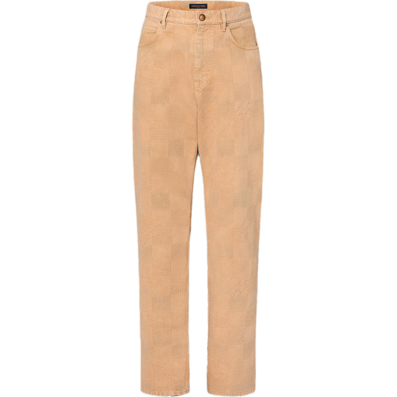 LOUIS VUITTON Damier Workwear Cotton Pants
