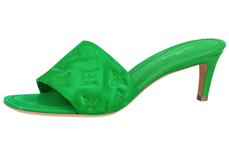 LOUIS VUITTON Revival Stylish Sandals Women's Green