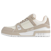 LOUIS VUITTON Trainer Low-Top Skateboard Shoes Unisex Light Green