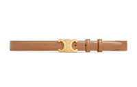 CELINE Medium Triomphe Belt In Taurillon Leather
