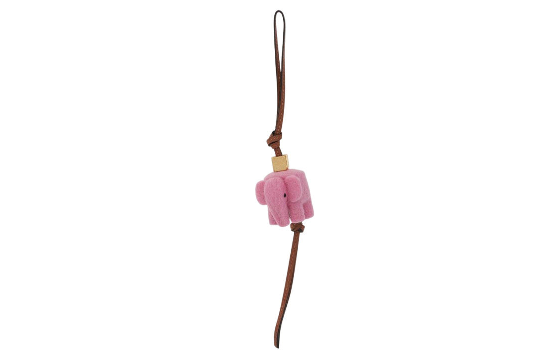 LOEWE Elephant Felt Charm