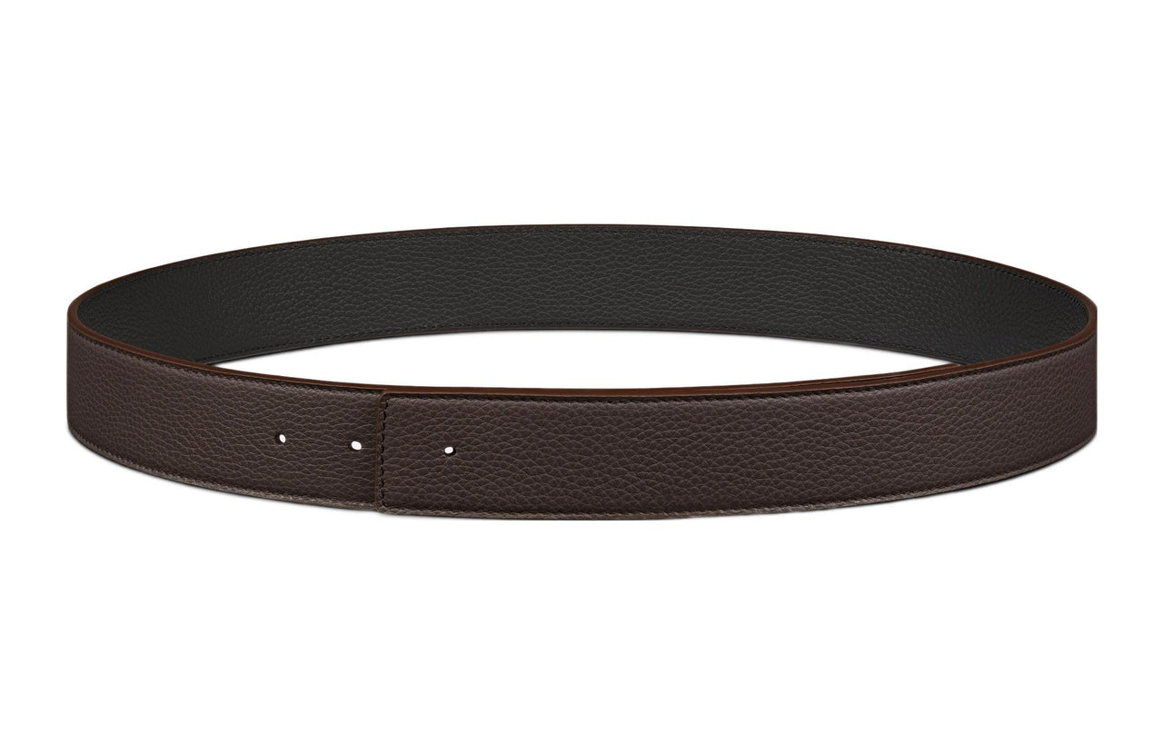 DIOR Cow Leather Belts Men's Width 3.5cm