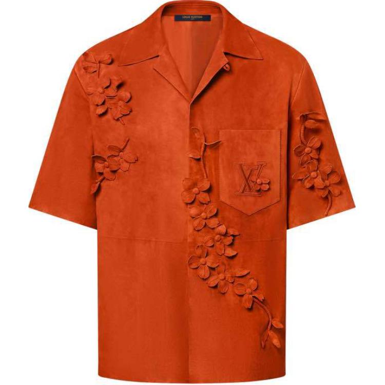 LOUIS VUITTON SS24 Shirt Men's Orange