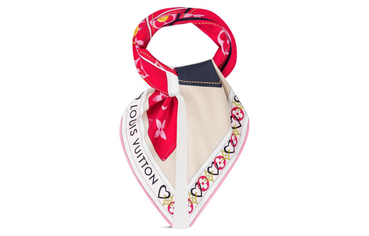 LOUIS VUITTON Silk Scarves Women's Multicolor