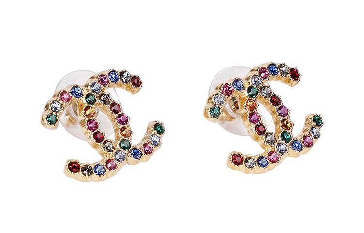 CHANEL Stud Earrings Women's