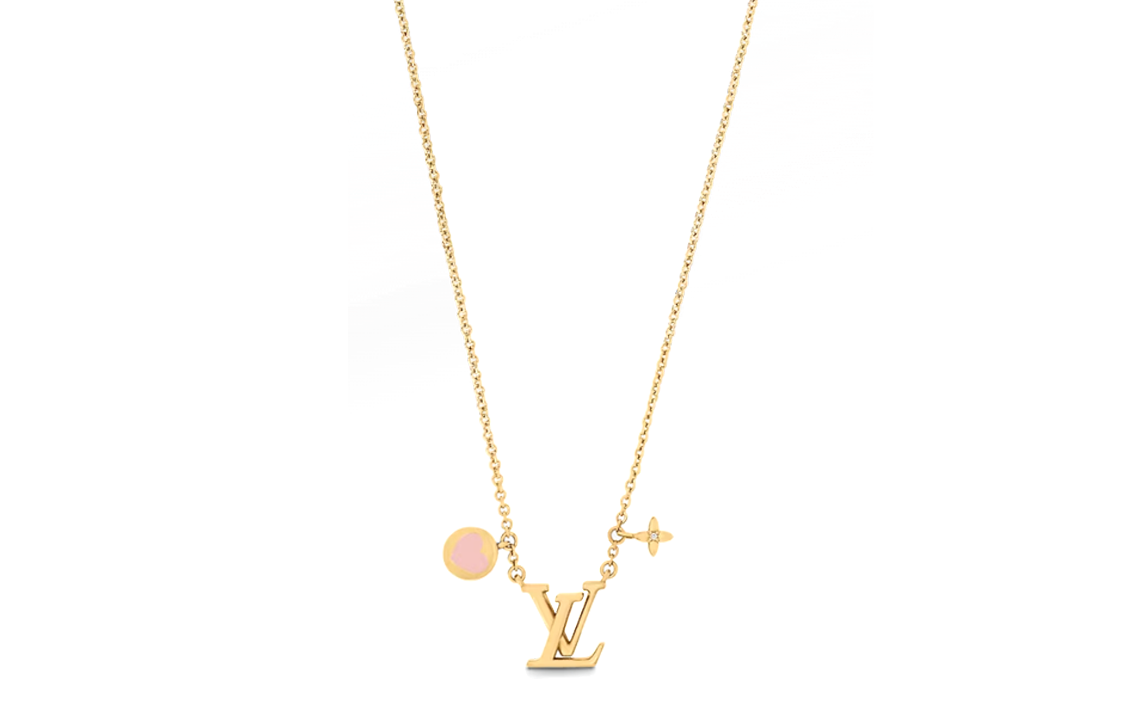 LOUIS VUITTON Metal Necklaces Women's Gold