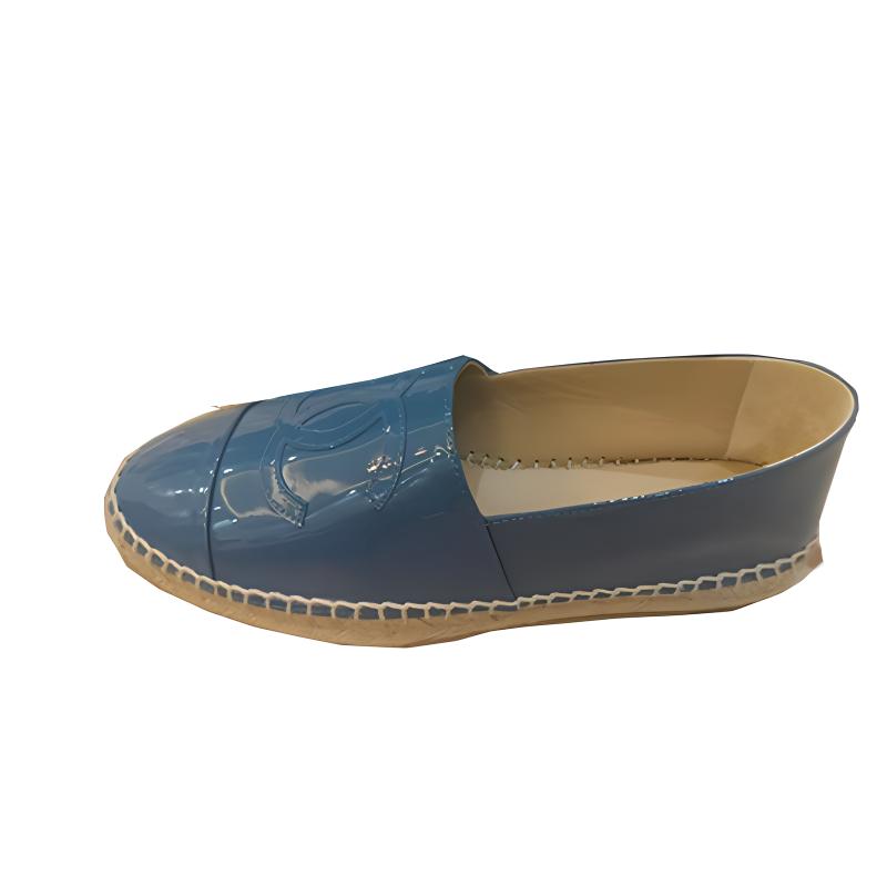 CHANEL 22A Early Autumn Espadrilles Women's Blue