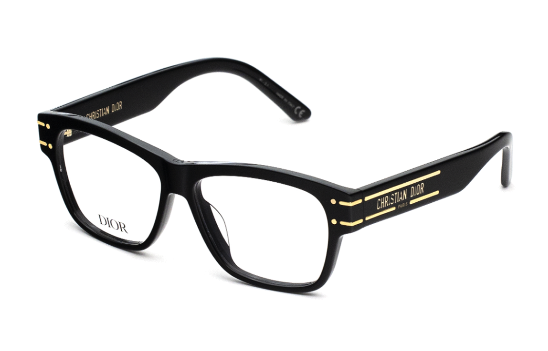 DIOR Plate Frame Square Eyeglass Frames Unisex
