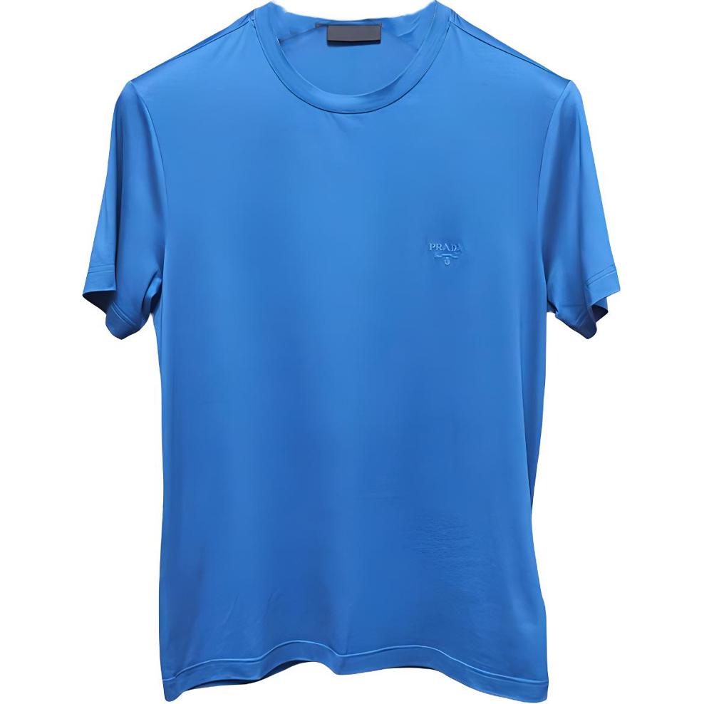 PRADA T-Shirts Men Blue