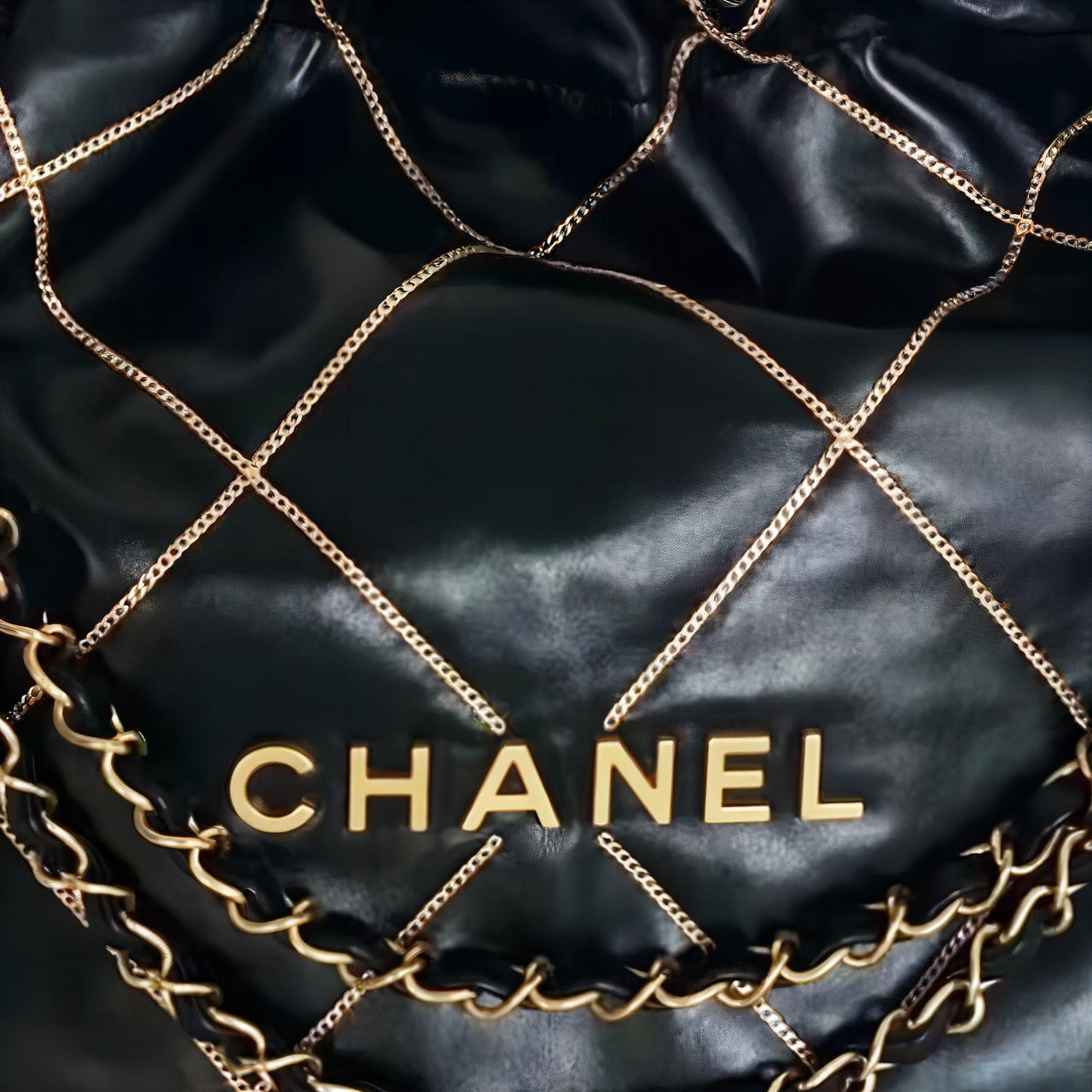 CHANEL Smooth Finish Calfskin Tote Bag, Shopping Bag, Portable Crossbody Bag, Shoulder Bag Small Size Women's Black