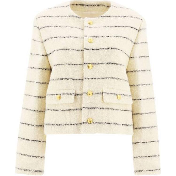 CELINE FW22 Jackets Coats Women's Beige