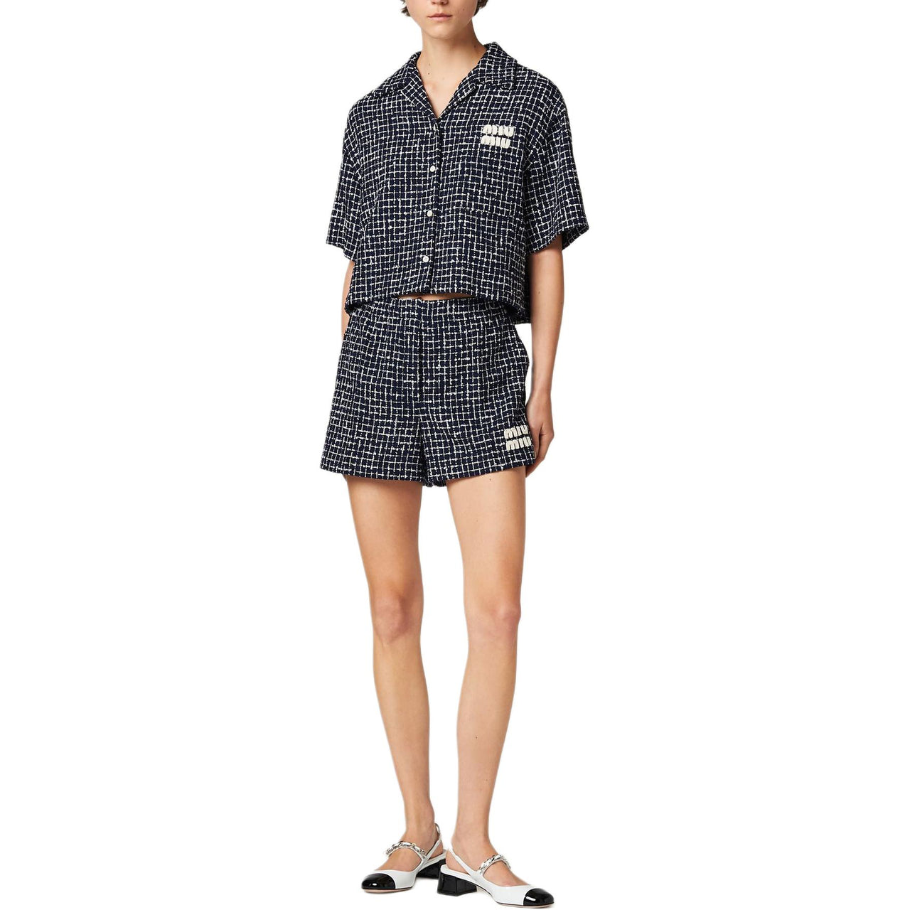 MIU MIU SS24 Jackets Coats Women's Blue