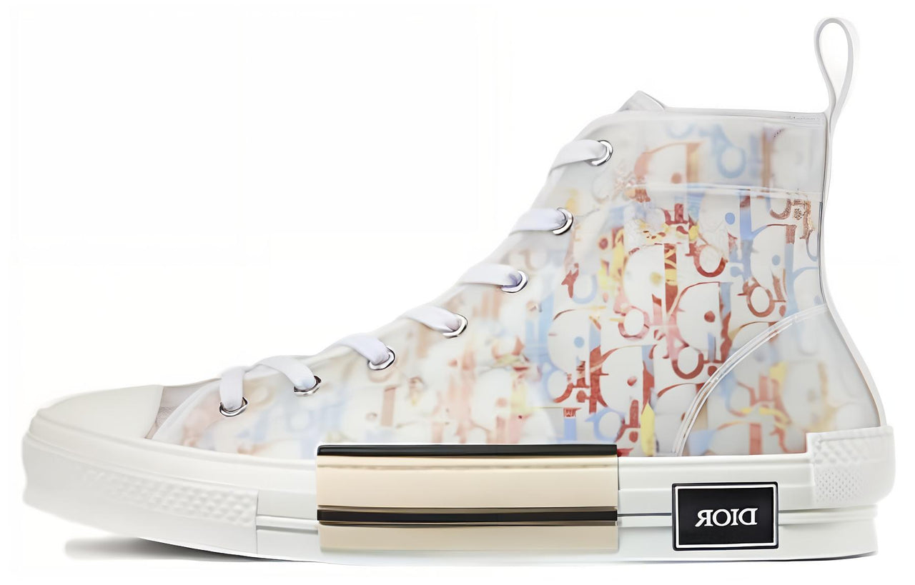 DIOR B23 High Top Multicolor Oblique