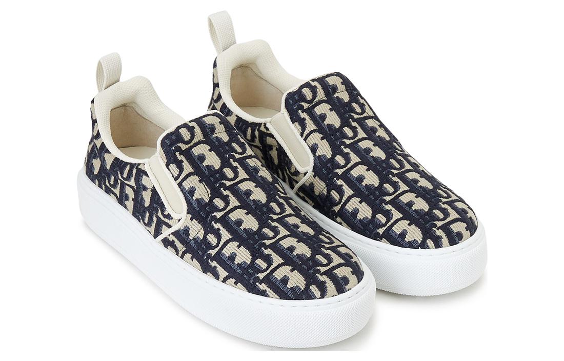 DIOR Women's Solar Slip-On 'DIOR Oblique - Deep Blue'