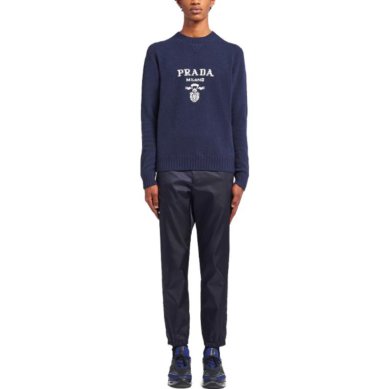 PRADA Sweaters Men Marine Blue