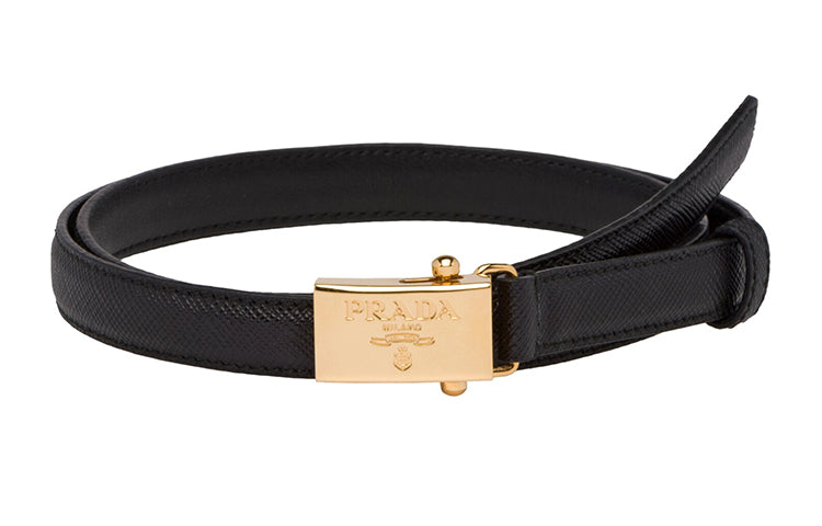 PRADA Saffiano Leather Belts Women's