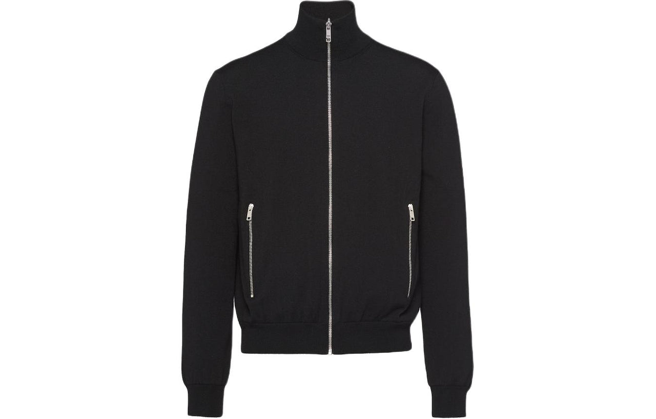 PRADA Logo Plaque Reversible Jacket