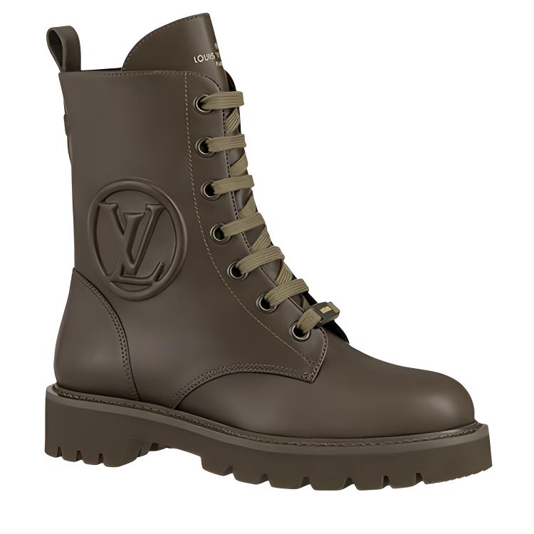 LOUIS VUITTON Territory Martin Boot Women's Brown