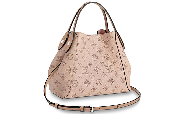 LOUIS VUITTON Cow Leather Handbag, Shoulder Bag Small Size Women's Light Pink