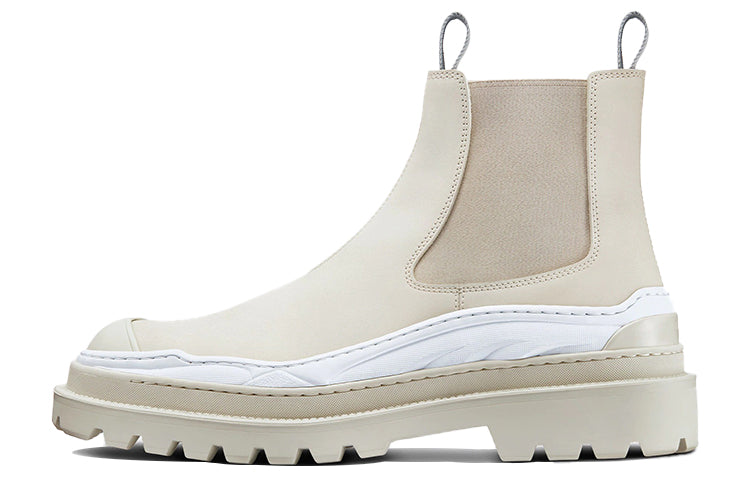 Sacai x DIOR And Sacai Chelsea Boots Men's Ecru