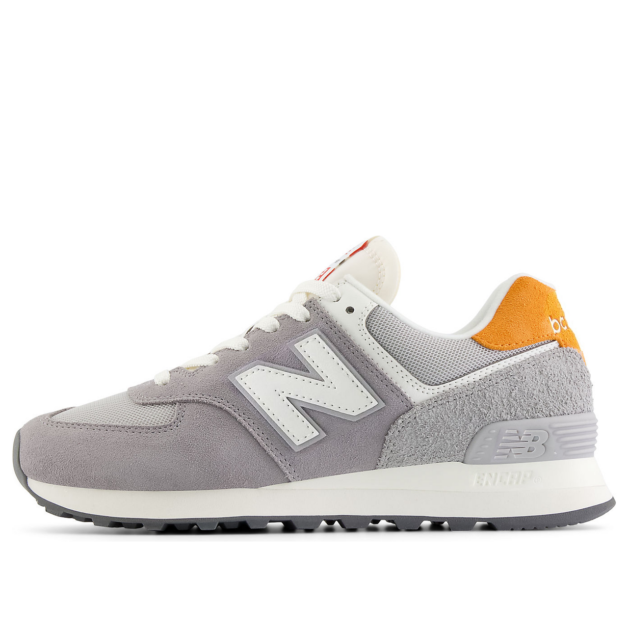 (WMNS) New Balance 574 'Grey Orange' WL574YG2