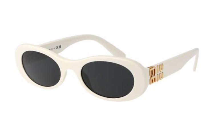 MIU MIU Acetyl Cat Eye Sunglasses Women's White