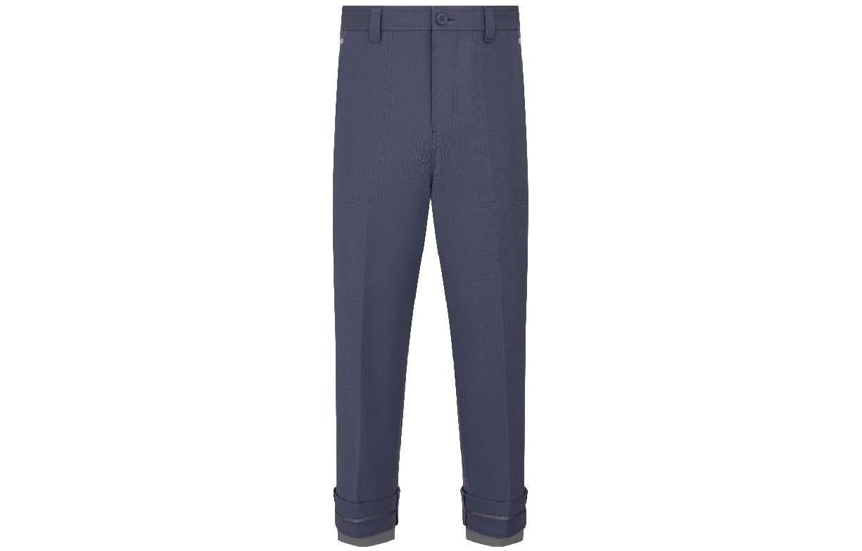 DIOR Casual Pants Men Dark Blue