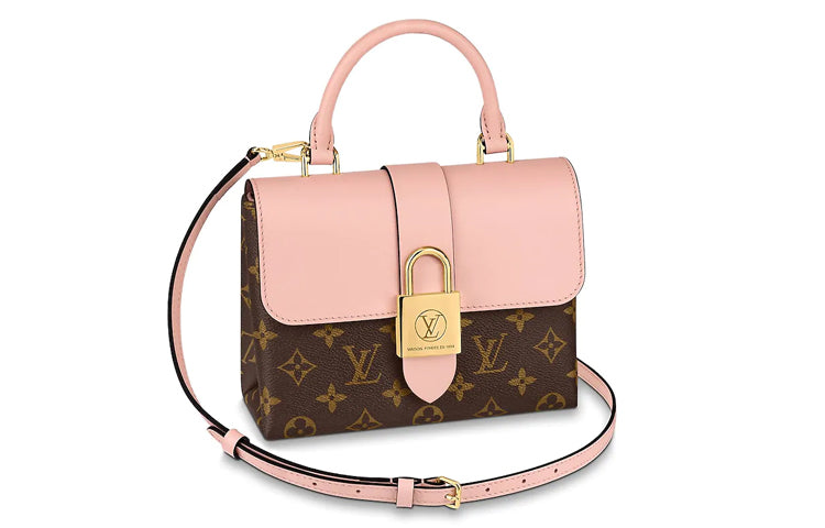 LOUIS VUITTON Locky Monogram Bb Rose Poudre
