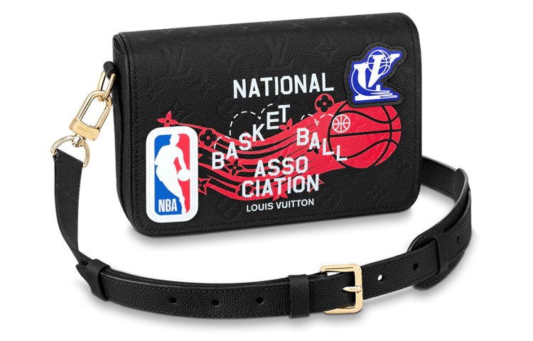 LOUIS VUITTON X Nba Studio Messenger Black