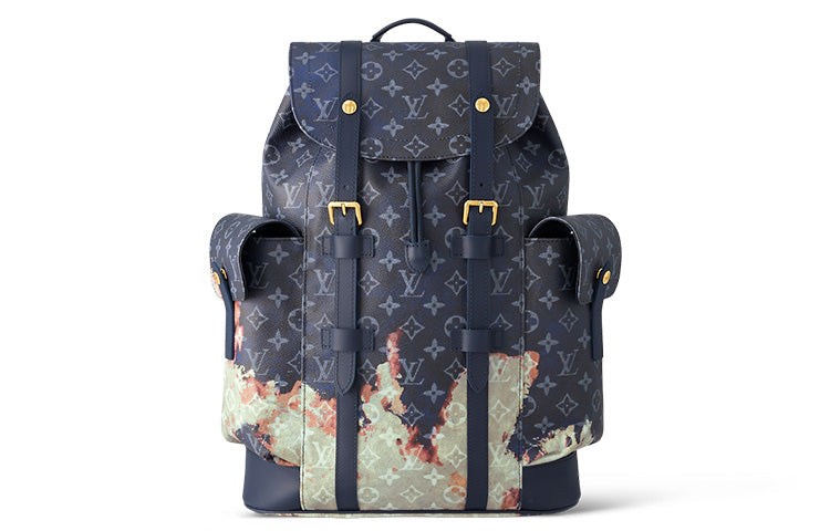 LOUIS VUITTON Christopher Mm Ink Blue