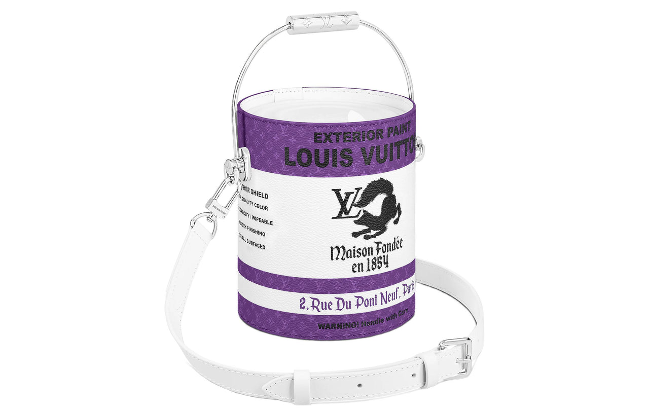 LOUIS VUITTON Lv Paint Can Purple