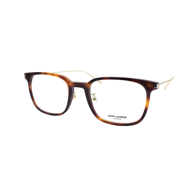 SAINT LAURENT Plate Frame Oval Eyeglass Frames Unisex