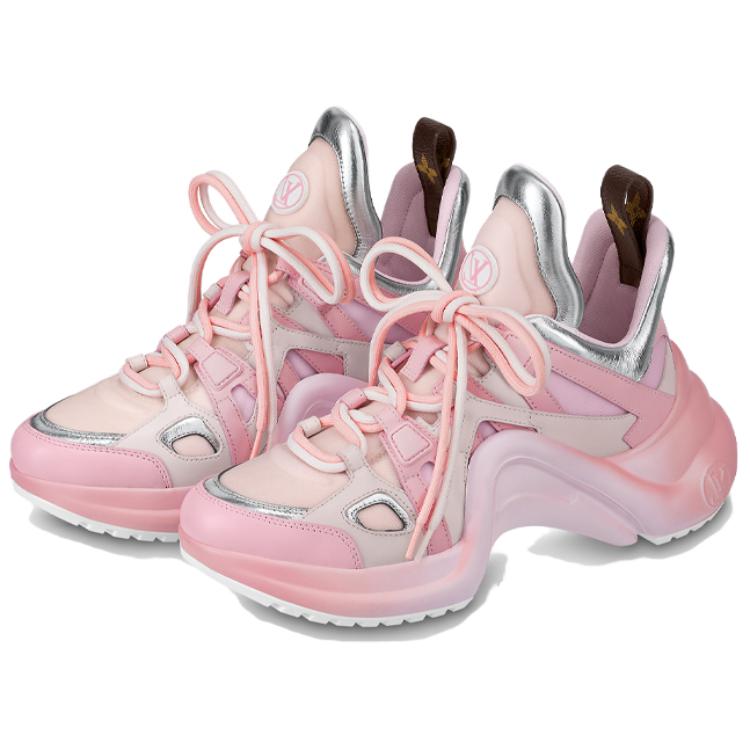 LOUIS VUITTON Archlight 1.0 Sneakers 'Pink Silver' Women's
