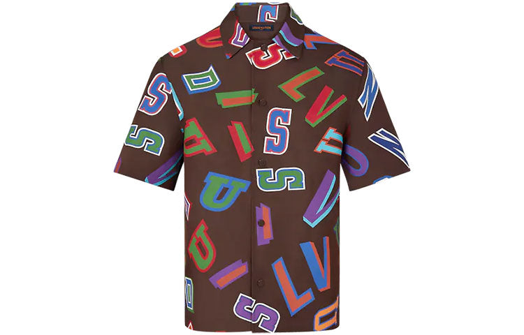 LOUIS VUITTON x NBA Shirt Men's Brown